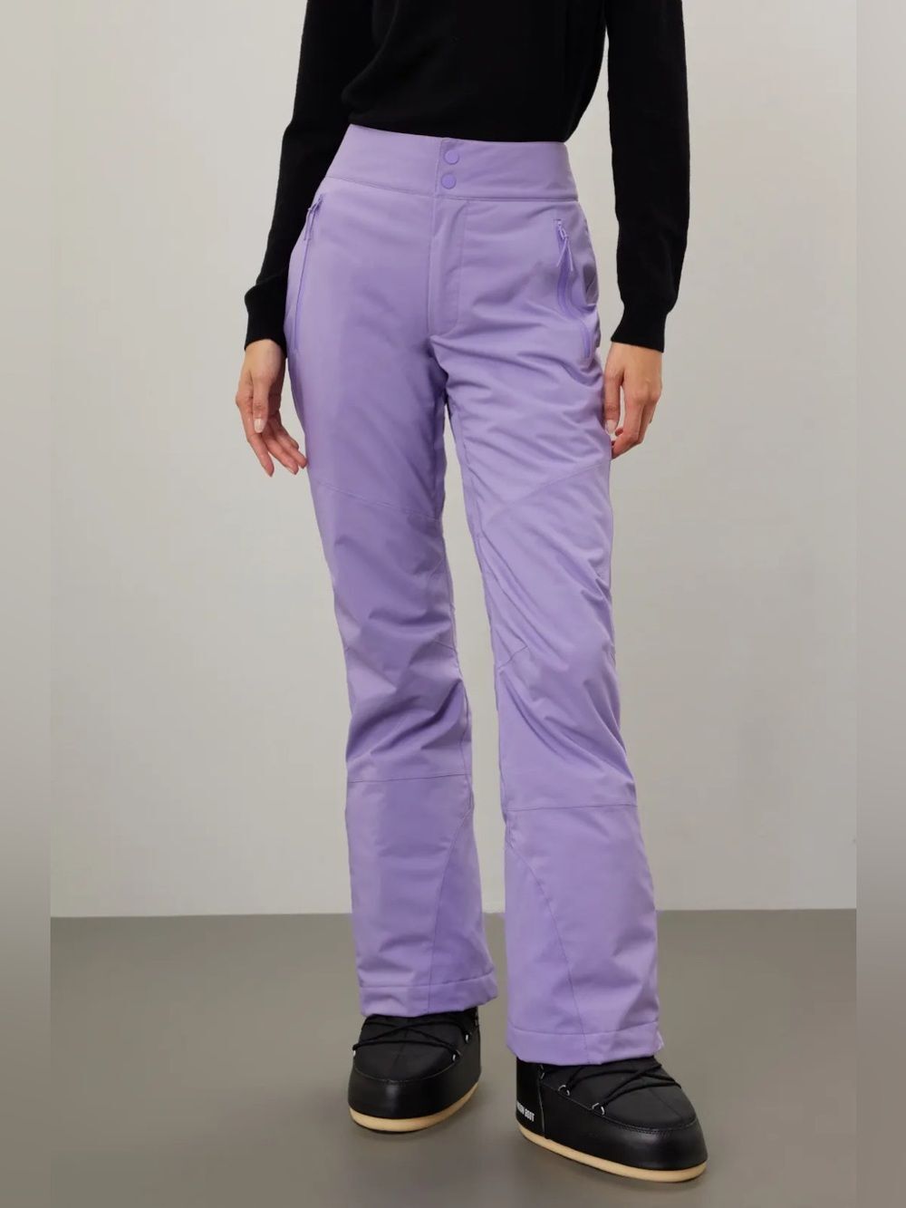 Halfdays Alessandra Ski Pants Snow Pants Lavender Purple Large Ski Suit Set